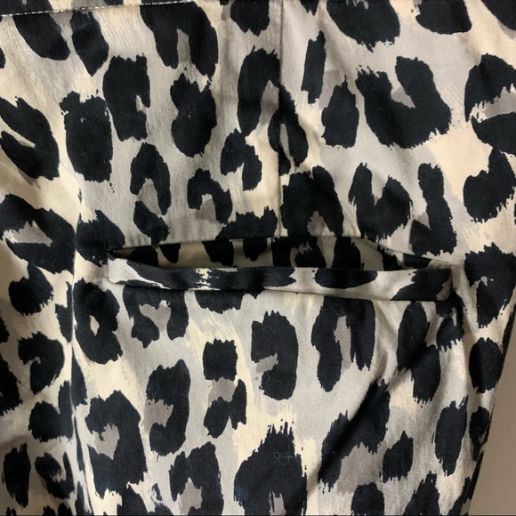 2/$35 French Connection Leopard Ankle Pants - Picture 6 of 10